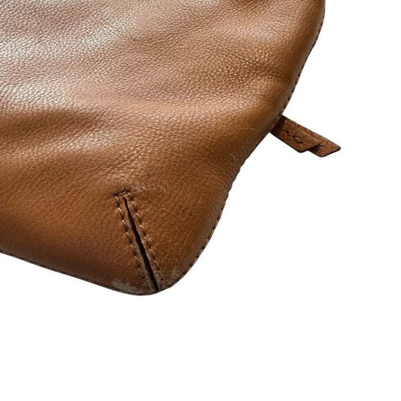 Vintage Kate Spade Tan Pebbled Leather Crossbody Bag - Picture 4 of 12